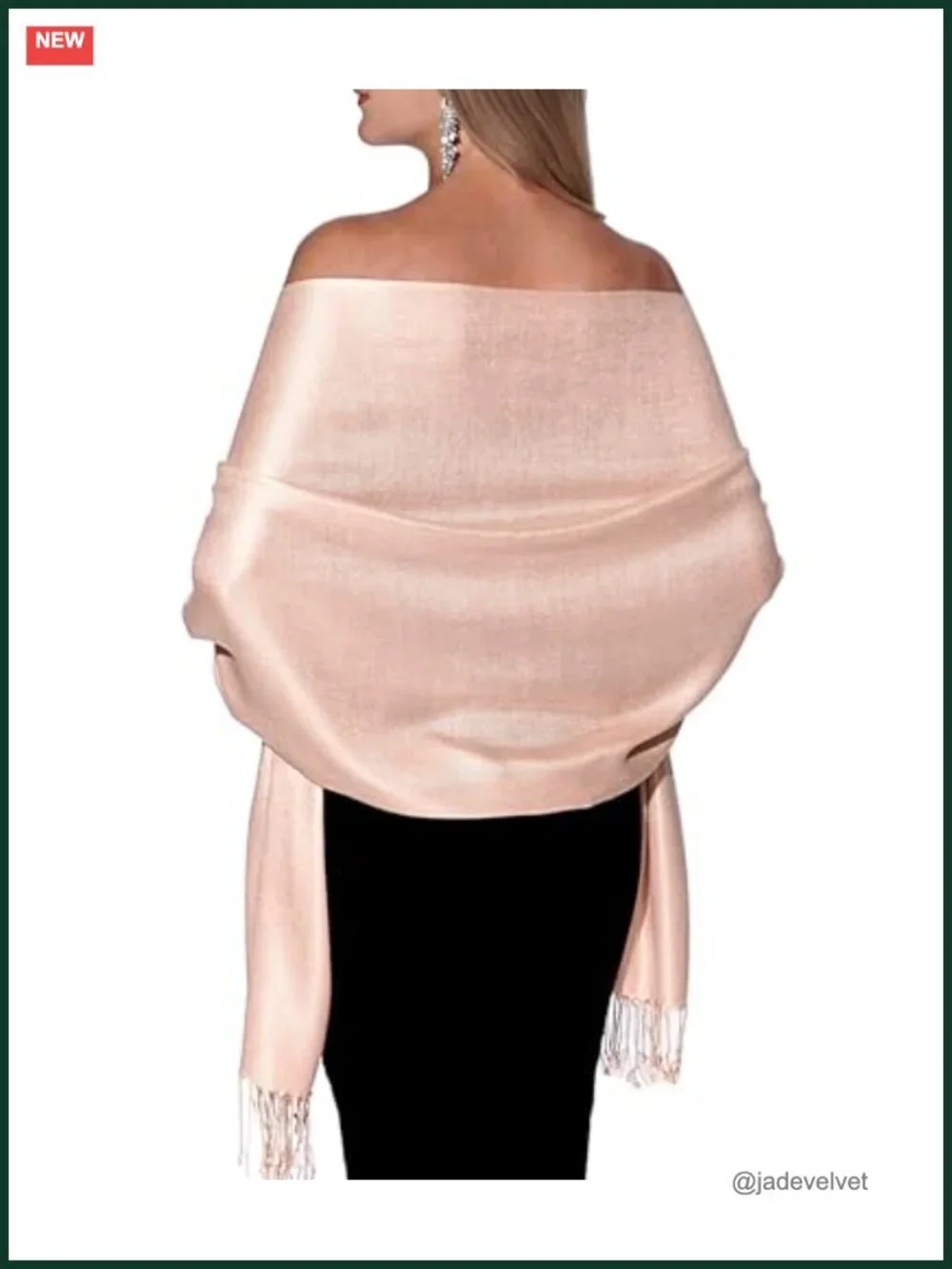 Pashmina Shawls & Wraps for Evening Dresses Large Soft Wedding Shawl